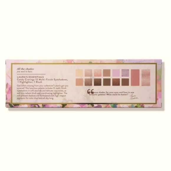 NEW LAURA GELLER Candy Cravings Eyeshadow + Blush + Highlighter Palette - Picture 5 of 9
